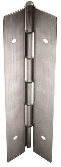 ABH A512 Stainless Steel Barrel Continuous Hinges Half Surface