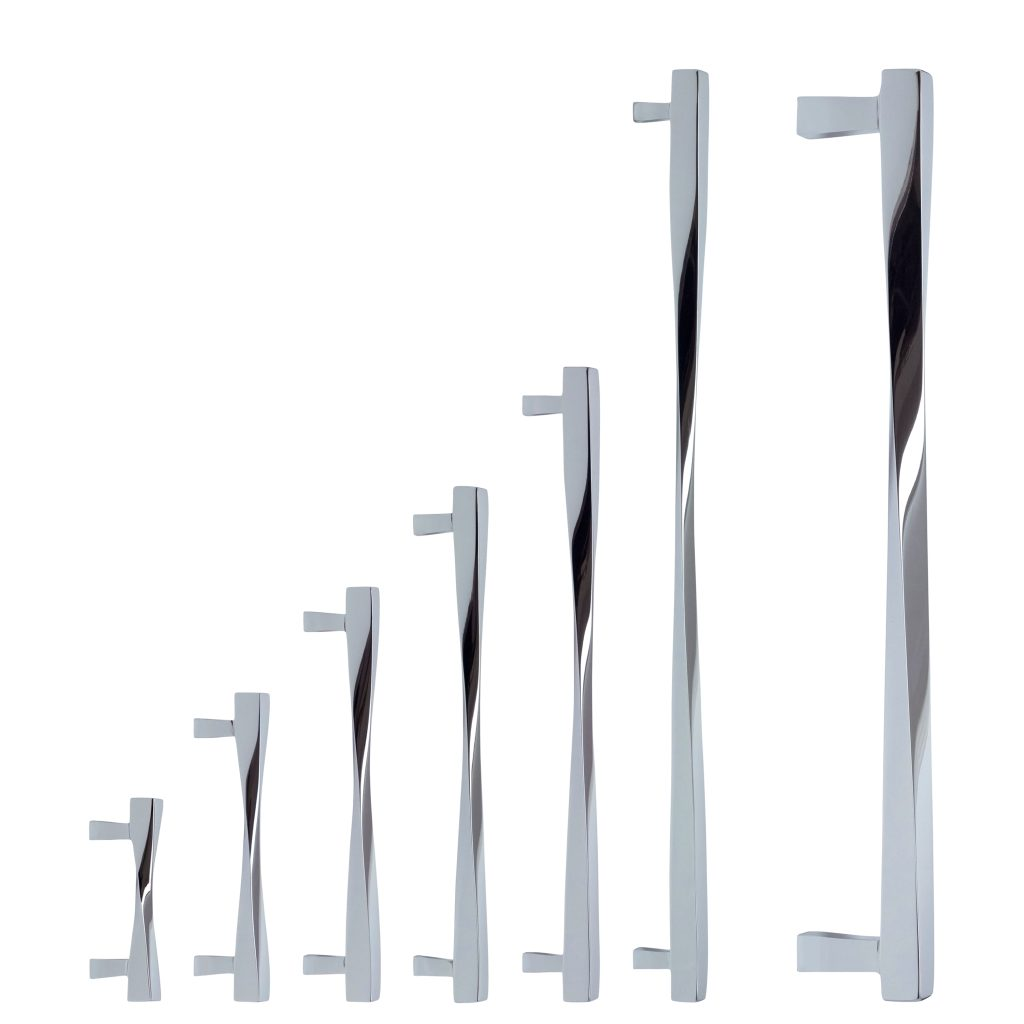 Omnia 9009 Ultima I Modern Cabinet Pull - Solid Brass