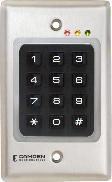 Camden Door Control CM-120 Flush Mount Wired Keypad