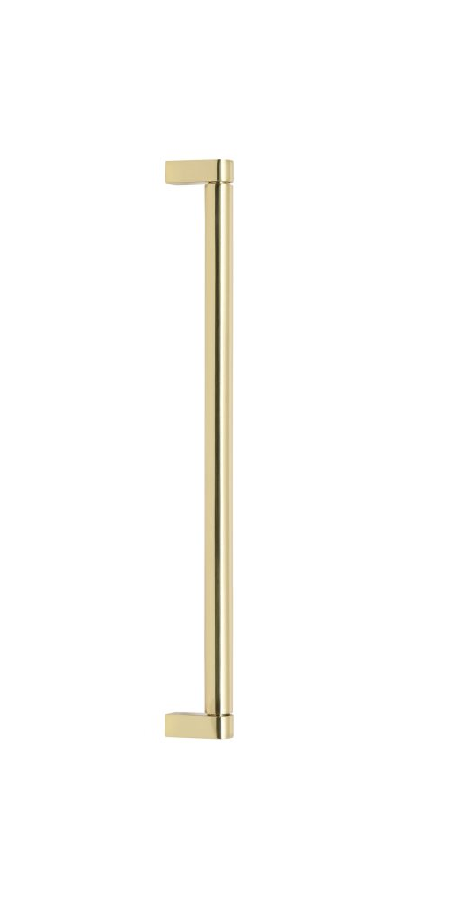 Omnia 9060P Ultima IV Modern Appliance/Door Pull - Solid Brass, Width-7/8"