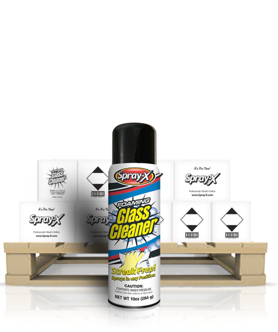 Spray-X SPX Foaming Glass Cleaner