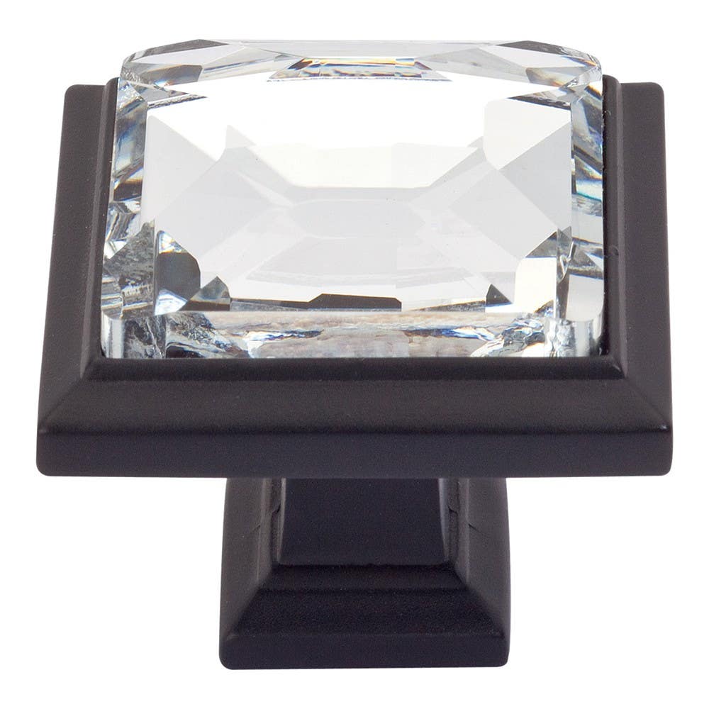 Atlas 340 Legacy Crystal Square Knob