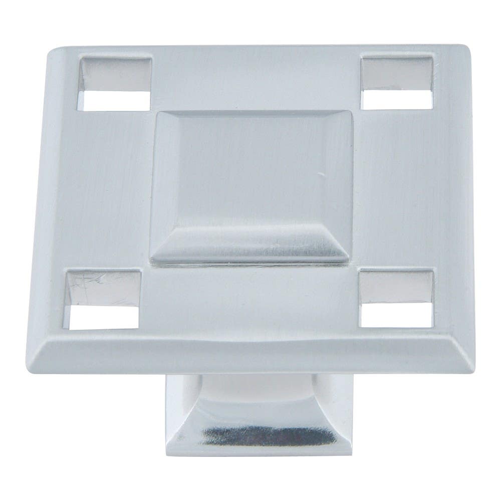 Atlas 4007 Modern Craftsman Square Knob, Size- 1-5/16"