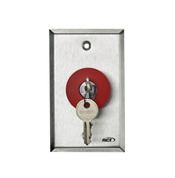 RCI 920MA Emergency Release Keyswitch/Pushbutton
