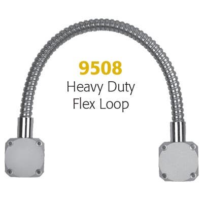RCI 9509 Heavy Duty Flex Loops, Finish - Silver