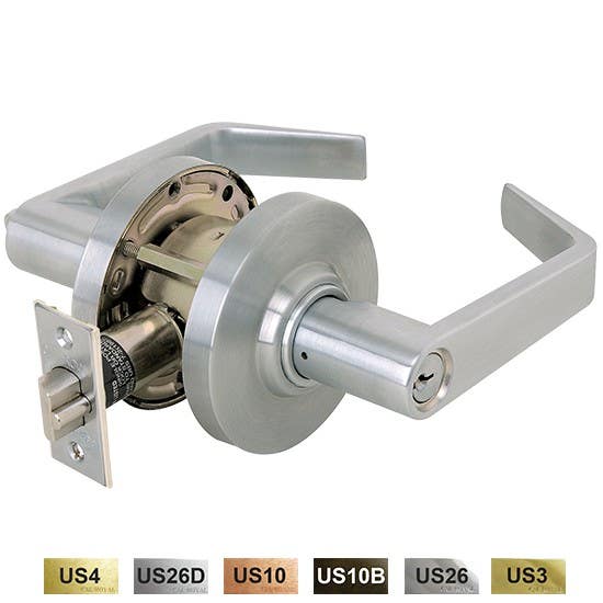 Cal-Royal EXPLORER XP Series Heavy Duty Cylindrical Leverset, Grade 2