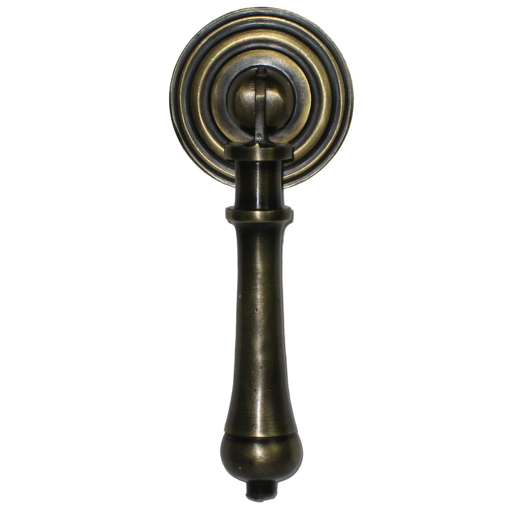 Gado Gado HTP1010 Teardrop Pull w/ Rosette Backplate