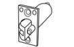 Cal-Royal CAL750 Anti-Friction Dead Latch for Fire Doors