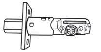 Cal-Royal T460ADJ Adjustable Latch Bolt For DB9000/DB5000 Series Deadbolt