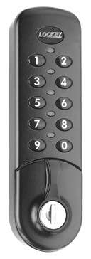 Lockey EC784 Flush Fit Electronic Cabinet Lock