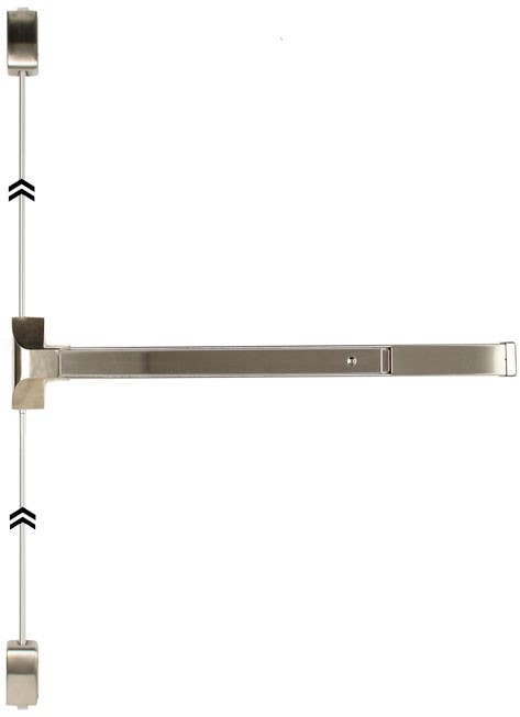 Copper Creek V9560 Grade 1 Vertical Rod Exit, Finish - Satin Stainless