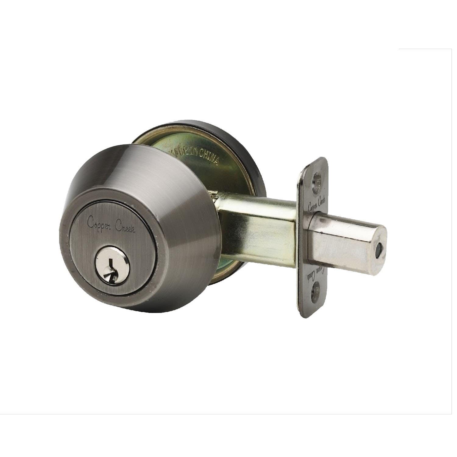 Copper Creek DB2410 Standard Duty Single Cylinder Deadbolt