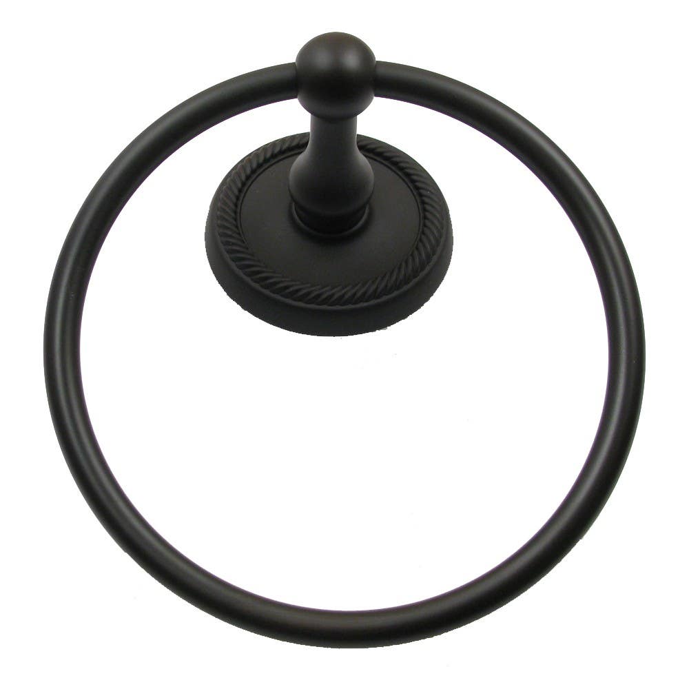 Rustic 8186ORB Riverside Oil Rubbed Bronze Towel Ring