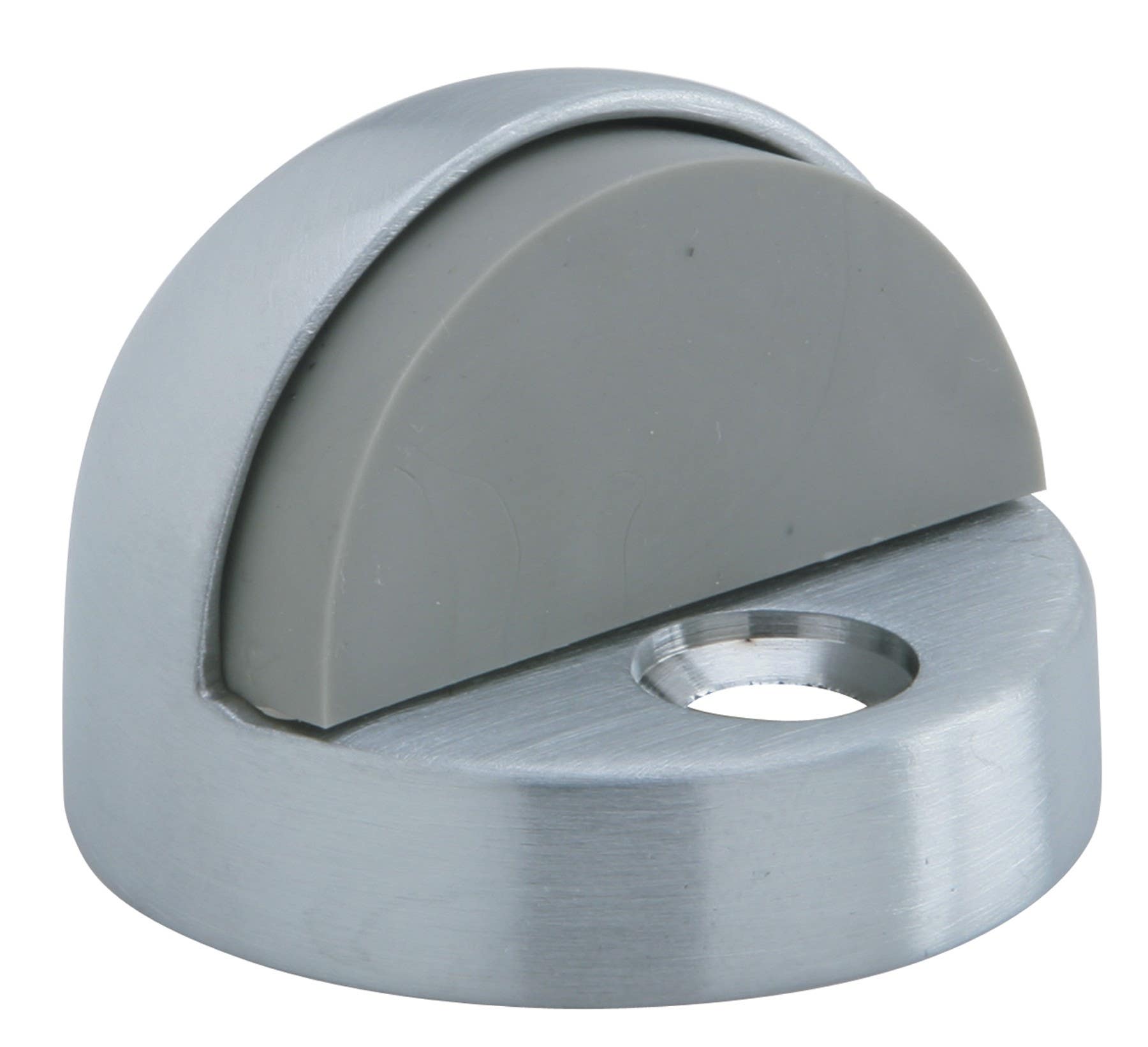 Ives FS17 Floor Dome Stop, 1-11/32" Height, Brass