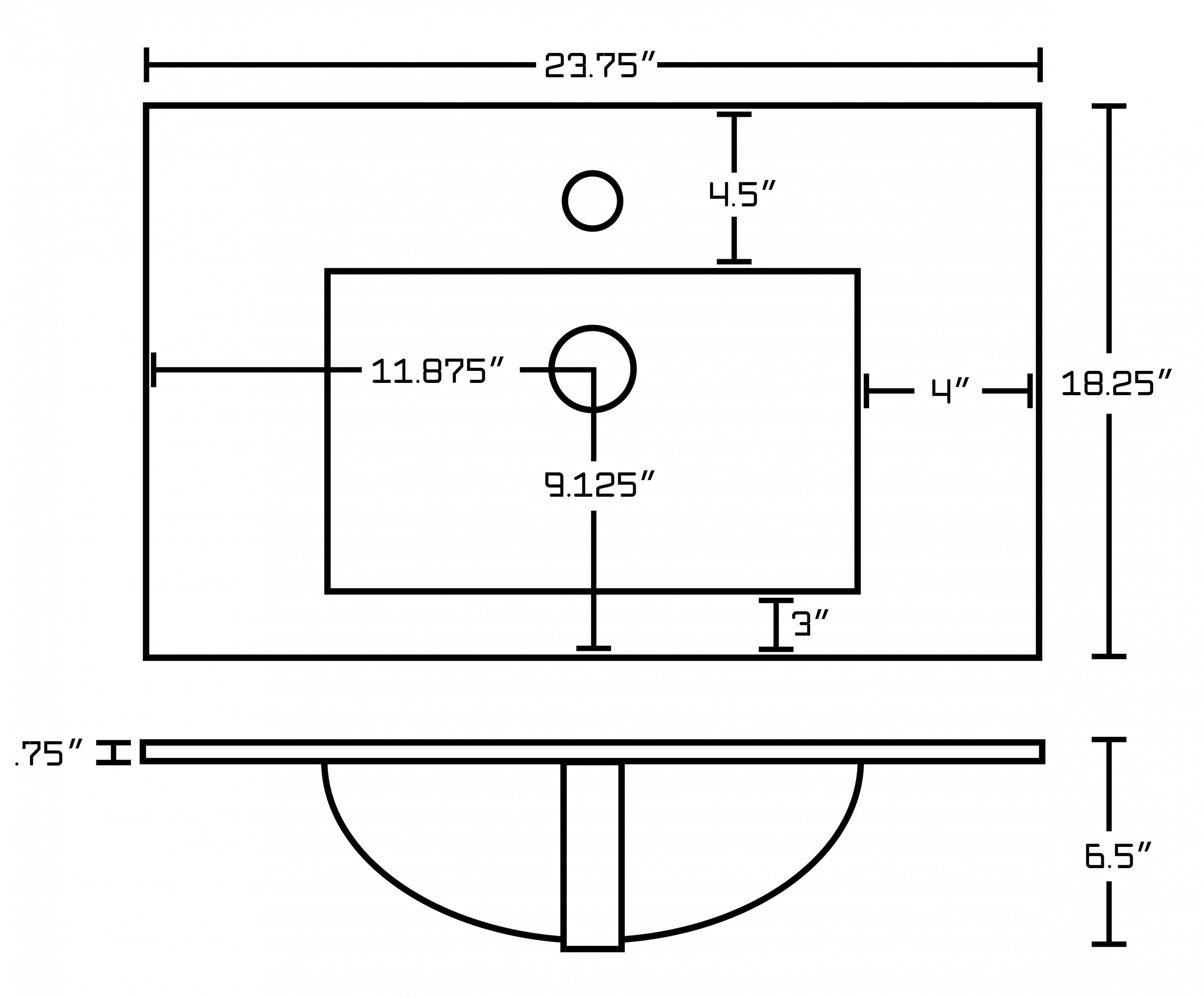 American Imaginations AI-726 Plywood-Melamine Vanity Set In Dawn Grey
