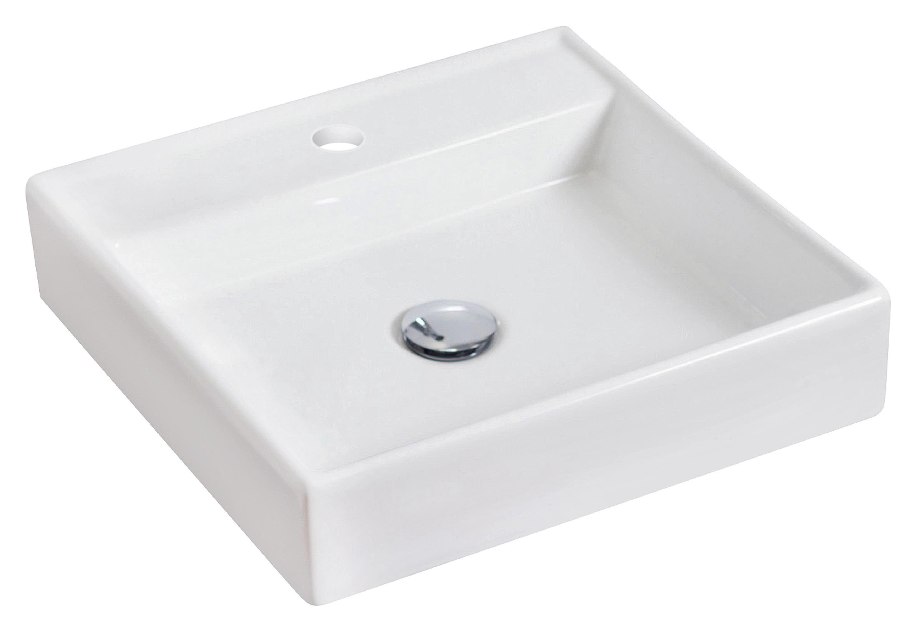 American Imaginations AI-8400 Plywood-Melamine Vanity Set In Dawn Grey With Single Hole CUPC Faucet