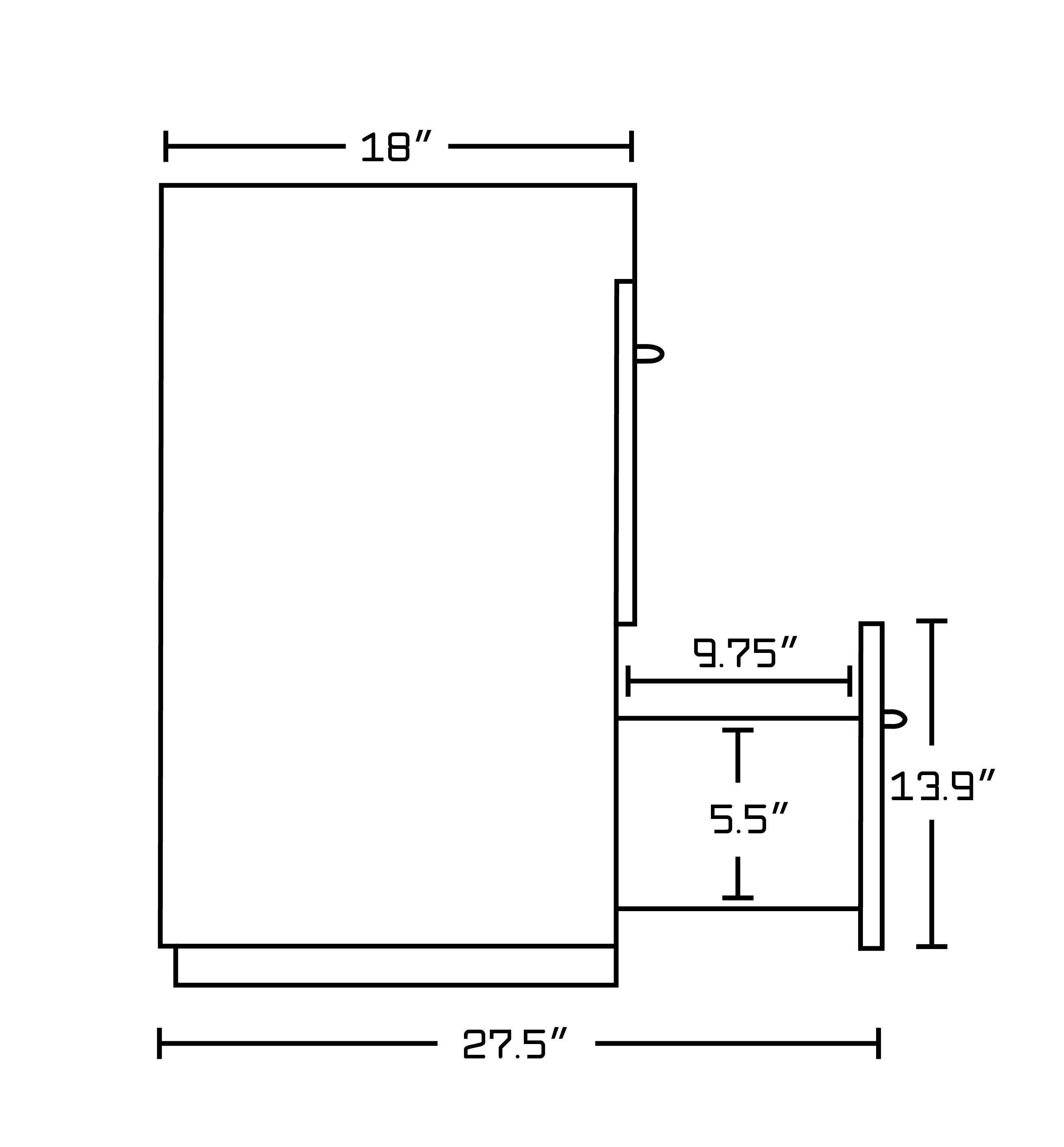 American Imaginations AI-9037 Plywood-Melamine Vanity Set In Wenge With Single Hole CUPC Faucet