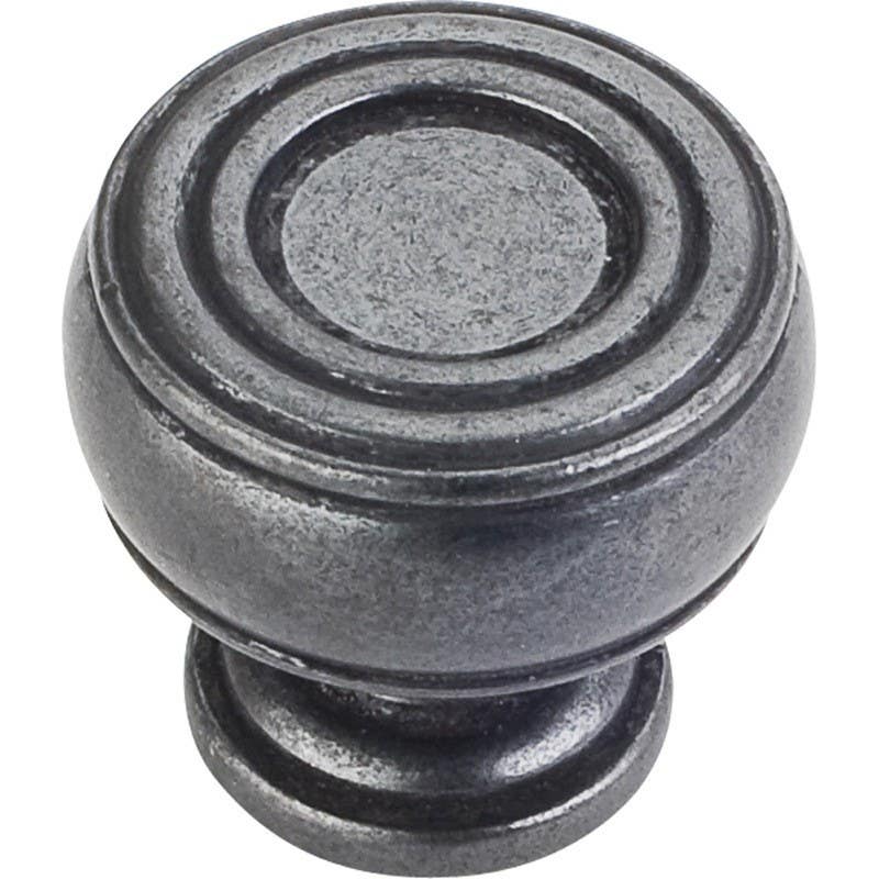 Jeffrey Alexander 127 Bremen 2 Cabinet Barrel Knob, Diameter-1 3/16"