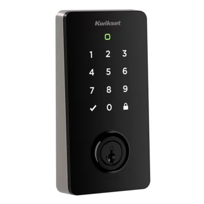 Kwikset 998000 Halo Select Contemporary Touchscreen Wi-Fi and Matter Enabled Smart Lock