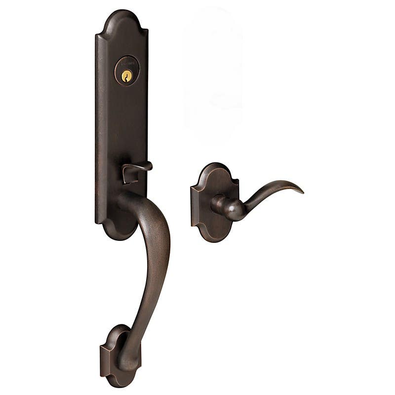 Baldwin Estate Series 85354 Boulder 3/4 Escutcheon Handleset Emergency Egress