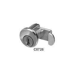 CompX C8726 National, Mailbox Lock For USPS Approved Architectural Mailboxes, Replaces Riopel-Canada, Bright Nickel