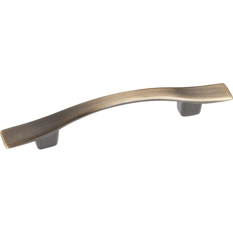Elements 840AB Kingsport Cabinet Pull, Center To Center Length-3", Finish-Brushed Antique Brass