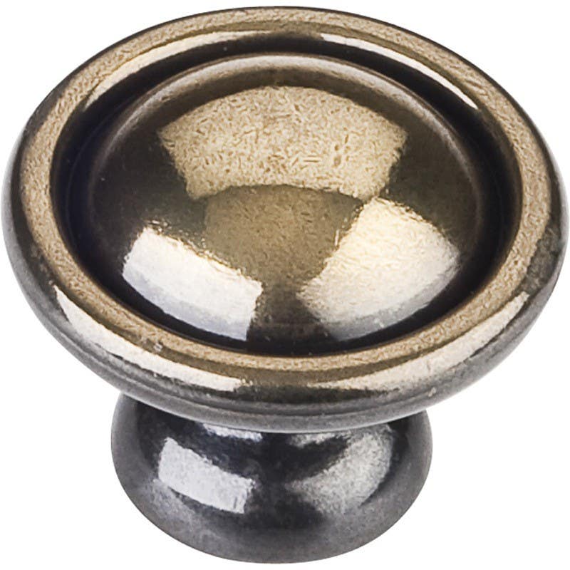 Elements 878AE Kingsport Cabinet Button Knob, Diameter-1 3/16", Finish-Antique Brass