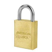 American Lock A653 Solid Brass Rekeyable Padlock