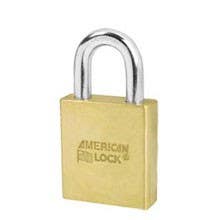 American Lock A3700 Door Key Compatible Solid Brass Padlock