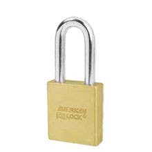 American Lock A3701 Door Key Compatible Solid Brass Padlock