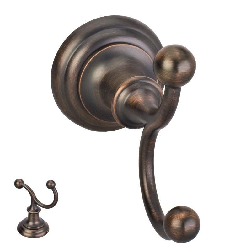 Elements BHE5-02 Fairview Double Robe Hook