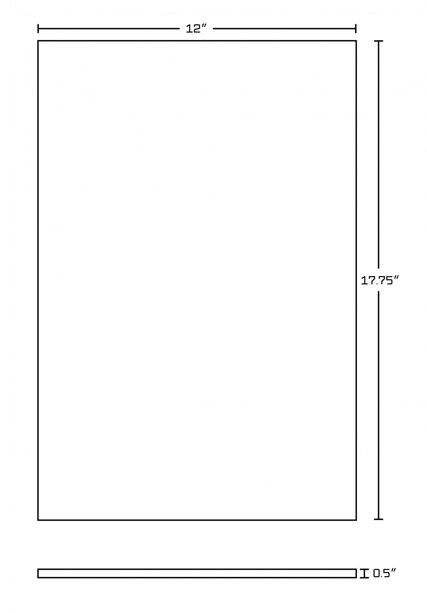 American Imaginations AI-363 12-in. W x 17.75-in. D Marble Top In Black Color For N / A Faucet