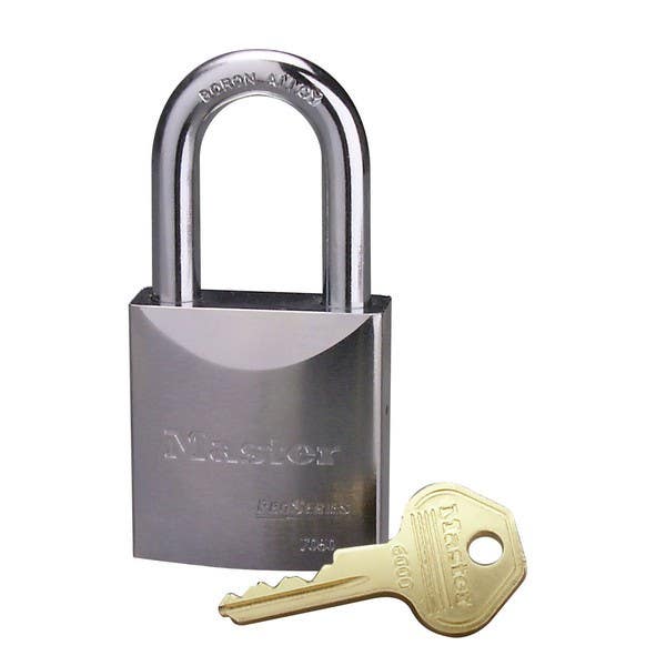 Master Lock 7050 Solid Steel Pro Series Rekeyable Padlock 2" (51mm)