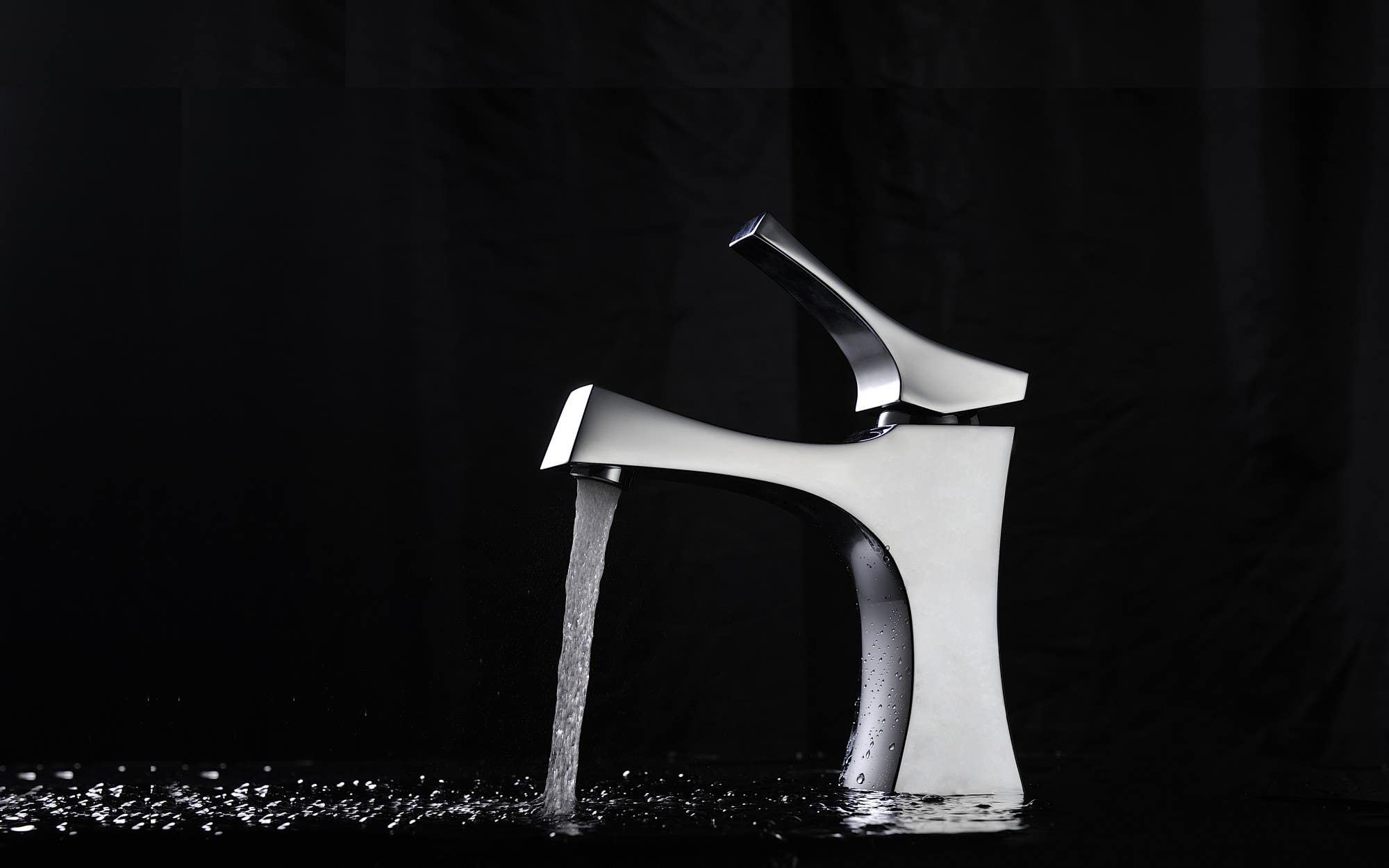 American Imaginations AI-1776 Single Hole CUPC Approved Brass Faucet In Chrome Color