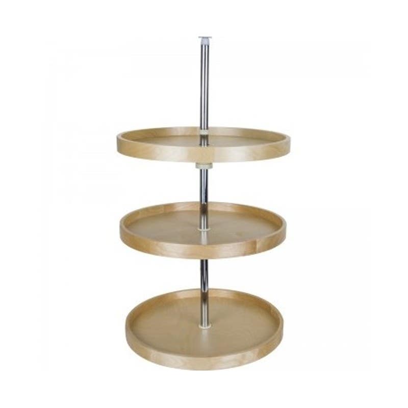 Hardware Resources BLS Banded Lazy Susan Set W/ Twist & Lock Pole