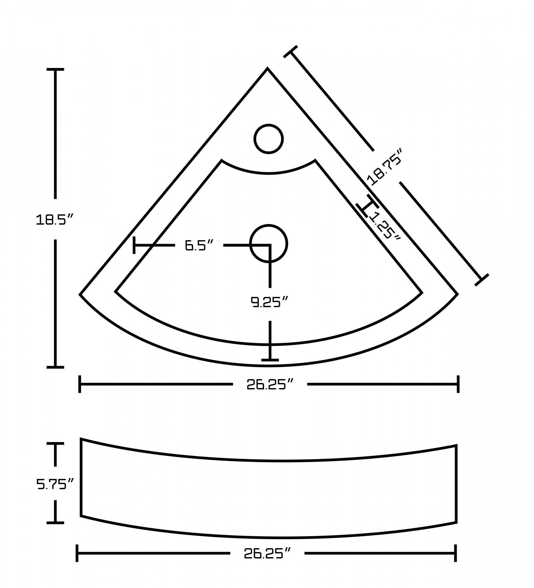 American Imaginations AI-15430 Unique Vessel Set In White Color With Single Hole CUPC Faucet And Drain
