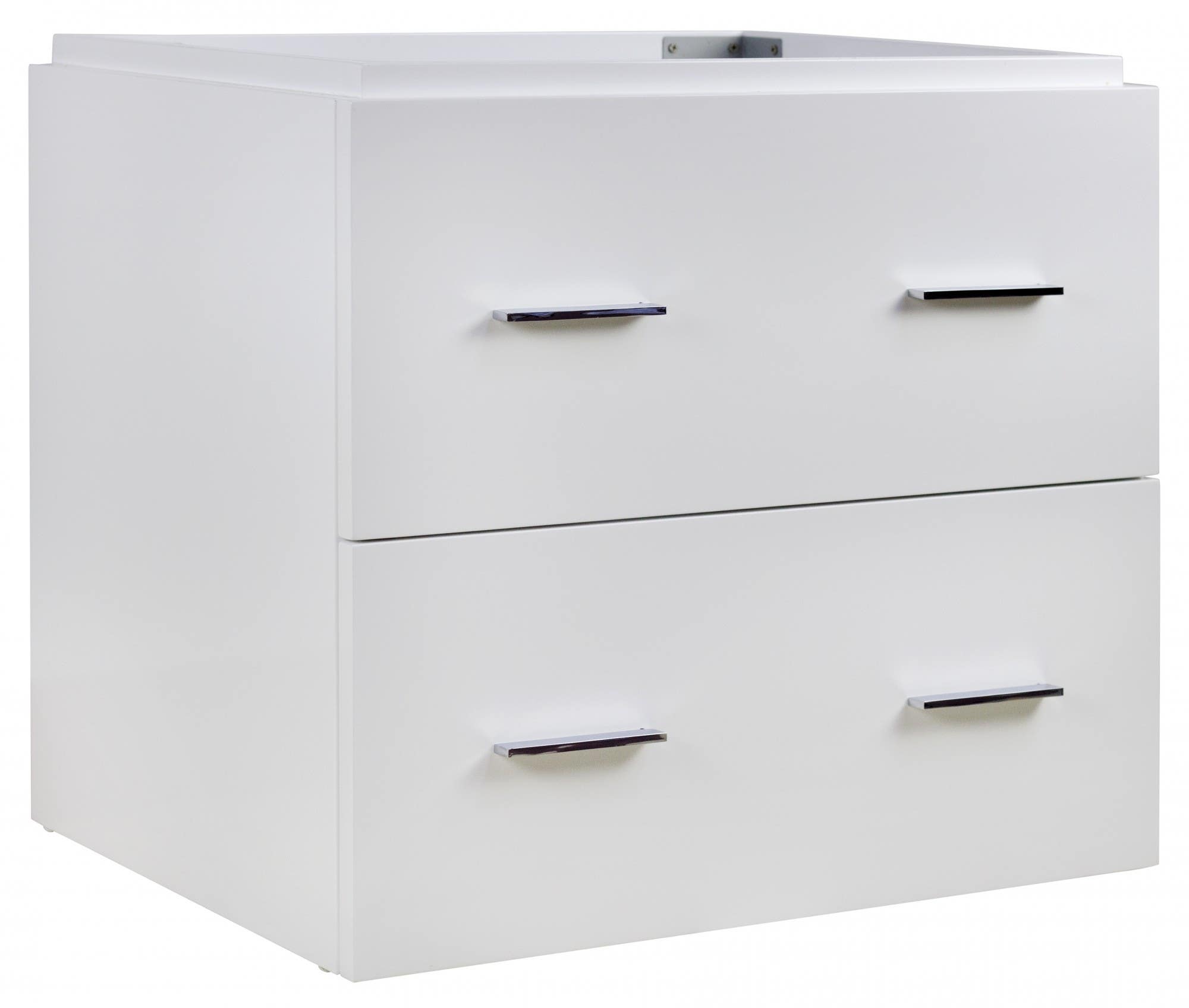 American Imaginations AI-1441 Plywood-Veneer Vanity Set In White