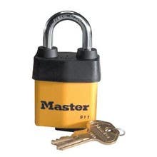 Master Lock 911DPF  Rekeyable Weather Resistant Laminated Steel Padlock 1-9/16" (40mm)