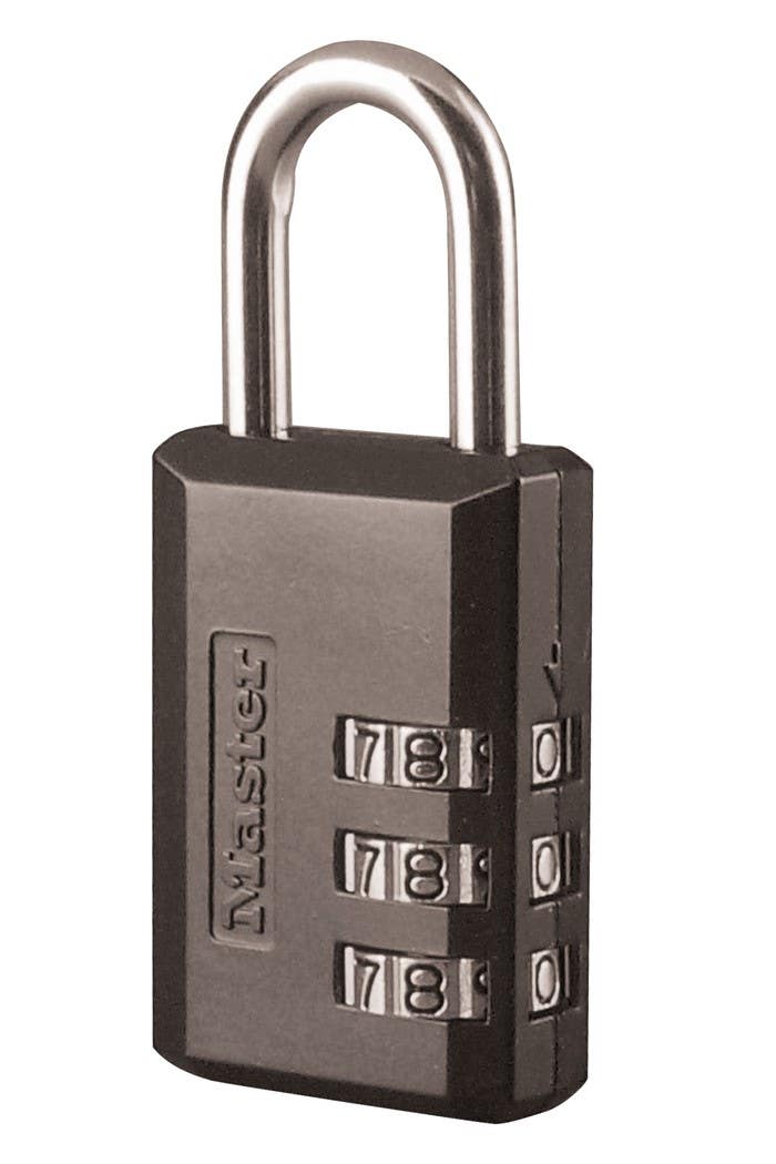 Master Lock 647D - Combination Luggage Padlock 1-3/16" (30mm)