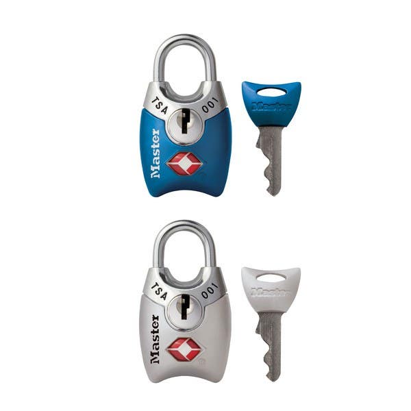 Master Lock4689T TSA-Accepted Padlock - Keyed Mini Fusion