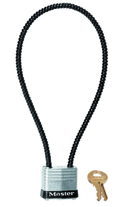 Master Lock 107DSPT/KADSPT  Armored Cable Gun Lock