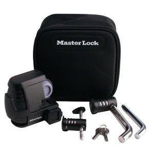 Master Lock 3794DAT Trailer Coupler Lock, Receiver Lock & Coupler Latch Lock Combo Pack