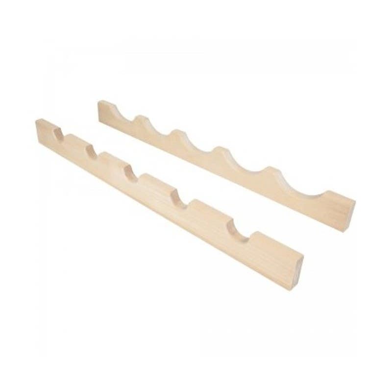 Hardware Resources BR Wine Bottle Rack, Maple