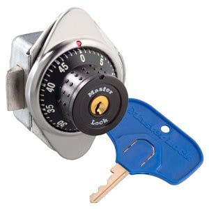 Master Lock 1656MKADA Master Key Enabled Built In Combination Locker Lock ADA For Right-Hand Hinged Door