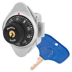 Master Lock 1677MKADA Master Key Enabled Built In Combination Locker Lock ADA For Left-Hand Hinged Door