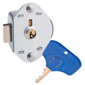 Master Lock 1710MKADA Master Key Enabled Built In Key Operated Locker Lock ADA, 2 keys per lock