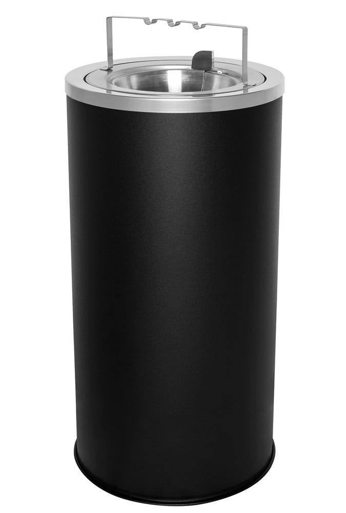 Ex-Cell Kaiser 160F-BG BLX Pioneer Floor Urn with Flip Top and Bridge