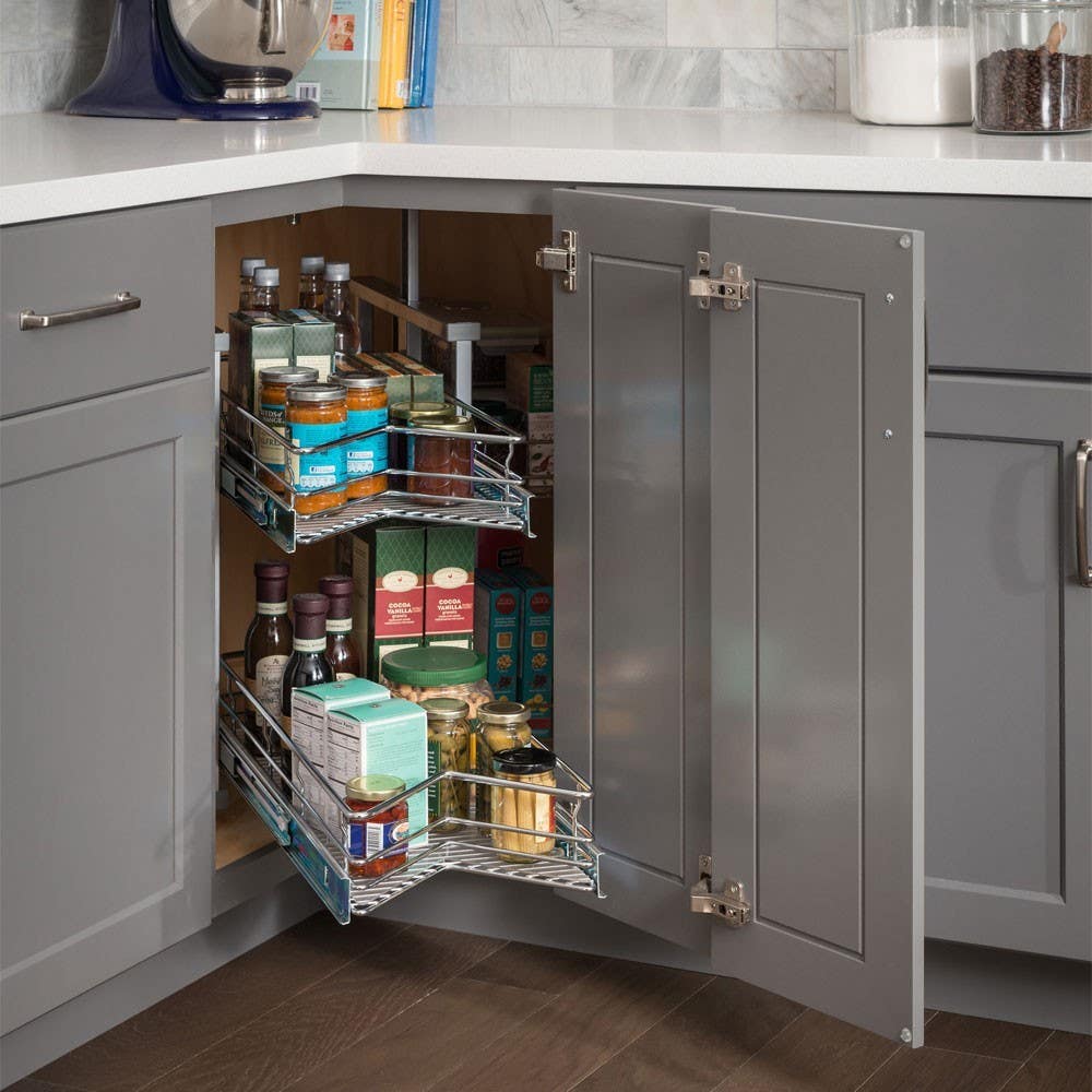 Hardware Resources CS-ES360 Easy 360 Susan Rotating Corner Organizer