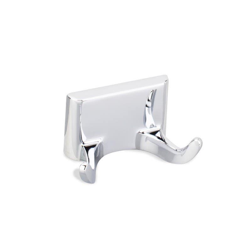 Elements BHE1-02PC Bridgeport Double  Robe Hook, Finish-Polished Chrome