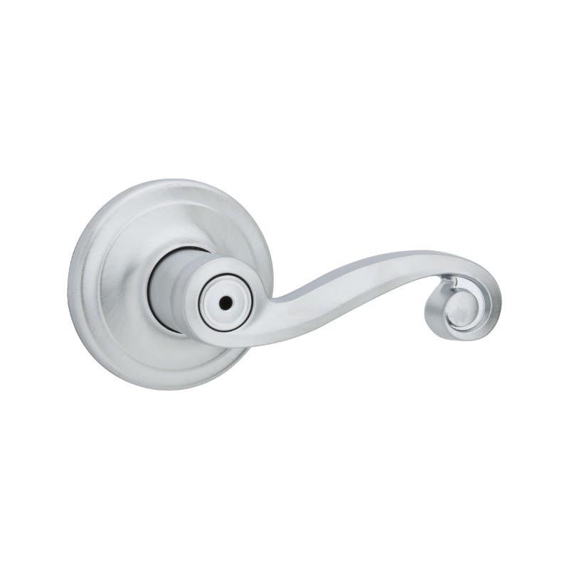 Kwikset 300LL US26D 276-757 Right Handed RCAL RCS Lido Privacy in Satin Chrome